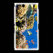 Coque Sony Xpéria Z Ultra Poisson et coraux de toutes les couleurs