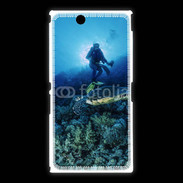 Coque Sony Xpéria Z Ultra Tortue et plongeur