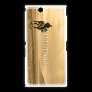 Coque Sony Xpéria Z Ultra Ballade à cheval sur la plage