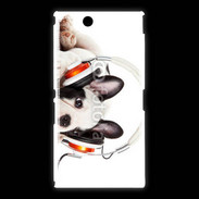 Coque Sony Xpéria Z Ultra Chien et musique