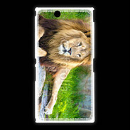 Coque Sony Xpéria Z Ultra Lion Roi des animaux