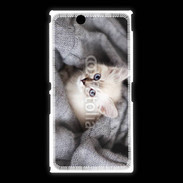 Coque Sony Xpéria Z Ultra Chaton aux yeux bleus 10