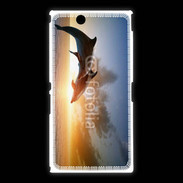 Coque Sony Xpéria Z Ultra Saut de dauphin au couché de soleil