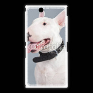 Coque Sony Xpéria Z Ultra Portrait de Bull terrier blanc 5