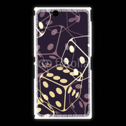 Coque Sony Xpéria Z Ultra Illustration de dés noirs