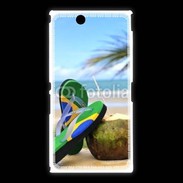 Coque Sony Xpéria Z Ultra Plage Brésil et noix de coco