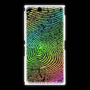 Coque Sony Xpéria Z Ultra Empreintes digitales de couleur