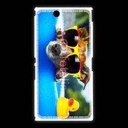Coque Sony Xpéria Z Ultra Chien à la piscine 5
