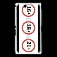 Coque Sony Xpéria Z Ultra Interdit au moins de ...