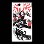 Coque Sony Xpéria Z Ultra Vigilante au féminin