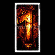 Coque Sony Xpéria Z Ultra Un en feu