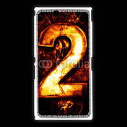 Coque Sony Xpéria Z Ultra Deux en feu
