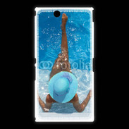 Coque Sony Xpéria Z Ultra Femme à la piscine