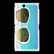 Coque Sony Xpéria Z Ultra Lunette de soleil sur la plage