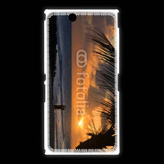 Coque Sony Xpéria Z Ultra Couple romantique sur la plage