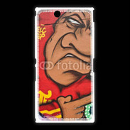 Coque Sony Xpéria Z Ultra Graffiti personnage antipathique