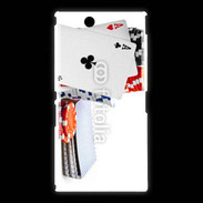 Coque Sony Xpéria Z Ultra Paire d'as au poker 5