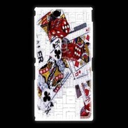 Coque Sony Xpéria Z Ultra Illustration poker 1