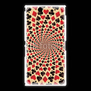 Coque Sony Xpéria Z Ultra Spirale symboles de carte