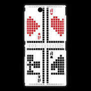 Coque Sony Xpéria Z Ultra Pixel card