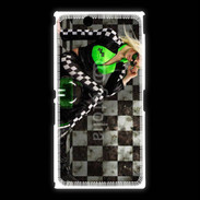 Coque Sony Xpéria Z Ultra Femme sexy moto 4