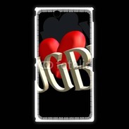 Coque Sony Xpéria Z Ultra J'aime le rugby 2