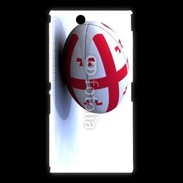 Coque Sony Xpéria Z Ultra Ballon de rugby Georgie