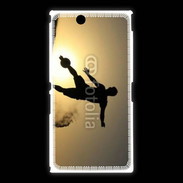 Coque Sony Xpéria Z Ultra beach soccer couché du soleil