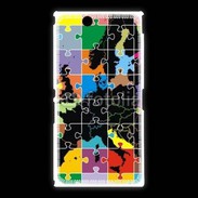 Coque Sony Xpéria Z Ultra Puzzle de l'Europe