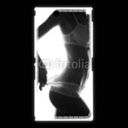 Coque Sony Xpéria Z Ultra Lingerie noir et blanc