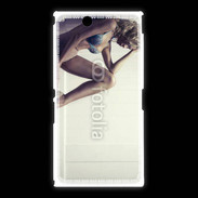 Coque Sony Xpéria Z Ultra Femme sexy pensante en lingerie