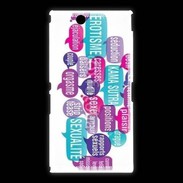 Coque Sony Xpéria Z Ultra Nuage de mots sexy