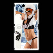 Coque Sony Xpéria Z Ultra Charme et snowboard