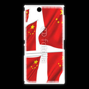 Coque Sony Xpéria Z Ultra drapeau Chinois