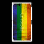 Coque Sony Xpéria Z Ultra Drapeau gay vintage