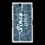 Coque Sony Xpéria Z Ultra Since crane bleu 1974