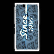 Coque Sony Xpéria Z Ultra Since crane bleu 1997