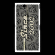 Coque Sony Xpéria Z Ultra Since crane gris 2002