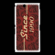 Coque Sony Xpéria Z Ultra Since crane rouge 1990