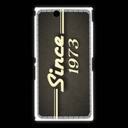 Coque Sony Xpéria Z Ultra Since 1973 gris
