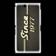 Coque Sony Xpéria Z Ultra Since 1977 gris