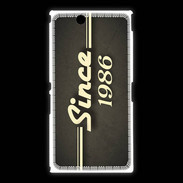 Coque Sony Xpéria Z Ultra Since 1986 gris