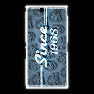 Coque Sony Xpéria Z Ultra Since crane bleu 1968