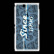 Coque Sony Xpéria Z Ultra Since crane bleu 1996