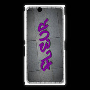 Coque Sony Xpéria Z Ultra Fleur Tag