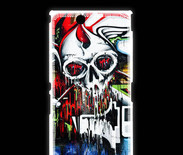 Coque Sony Xpéria Z Ultra Tête de mort Graffiti couleur