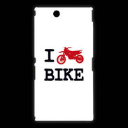 Coque Sony Xpéria Z Ultra I love bike