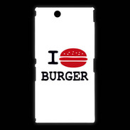 Coque Sony Xpéria Z Ultra I love Burger