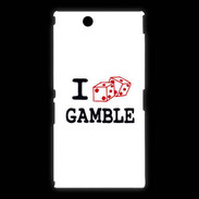 Coque Sony Xpéria Z Ultra I love Gamble