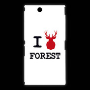 Coque Sony Xpéria Z Ultra I love Forest